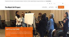 Desktop Screenshot of blackgirlproject.org